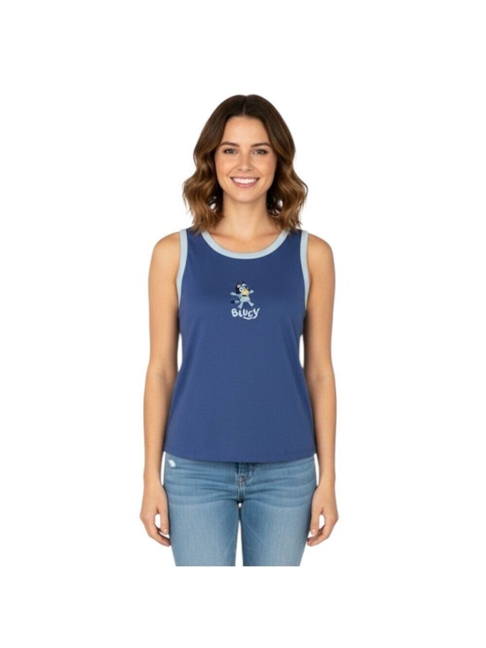 Bluey Women’s Size L Tank Top by Hybrid Apparel